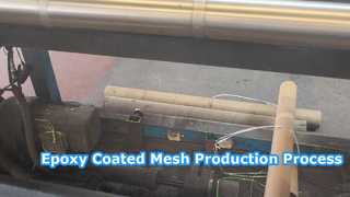 Hydraulic Filter Epoxy Coated Mesh Production Process